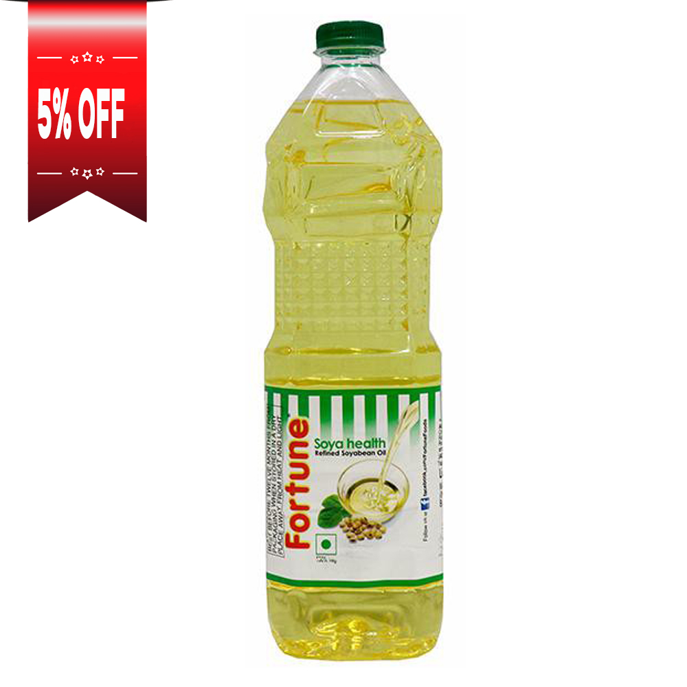Fortune Soyabean oil bottle- Edible Oil- Oil, Ghee & Sugar - Daily  Essentials | OHHO Express