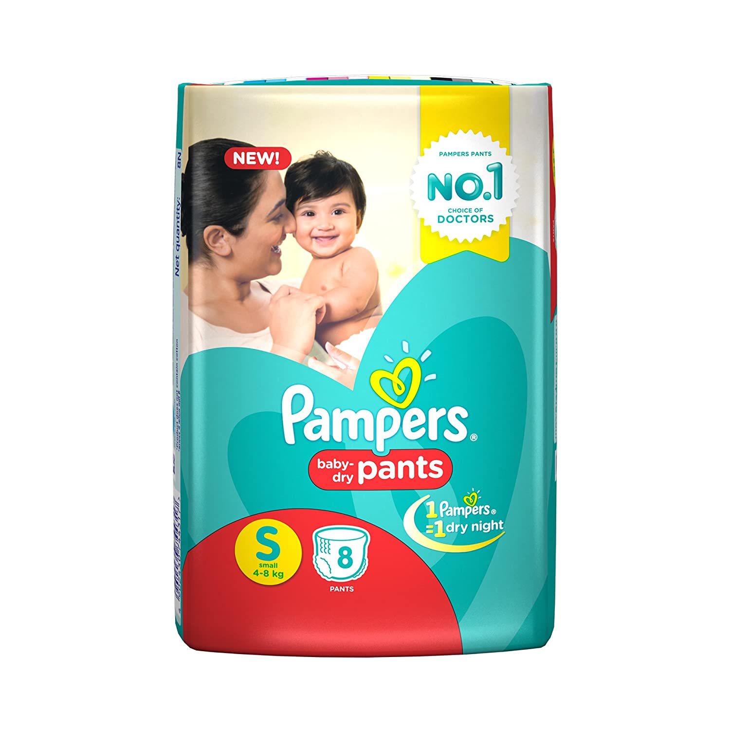Pampers Pants S (8Pants)
