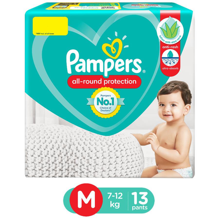 Pampers diapers pants medium cheap