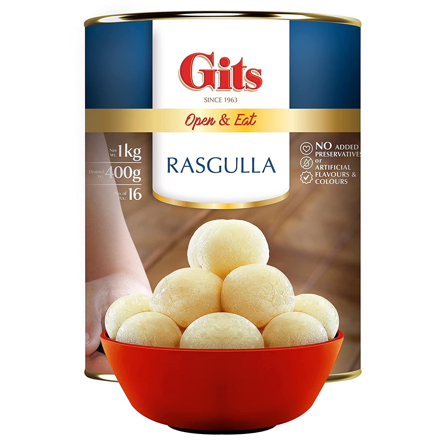 Gits Rasgulla Ready To Eat