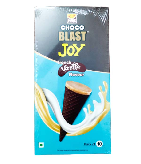 Choco Blast Joy Friends Pack (12 gm x 10 Pcs) French Vanilla