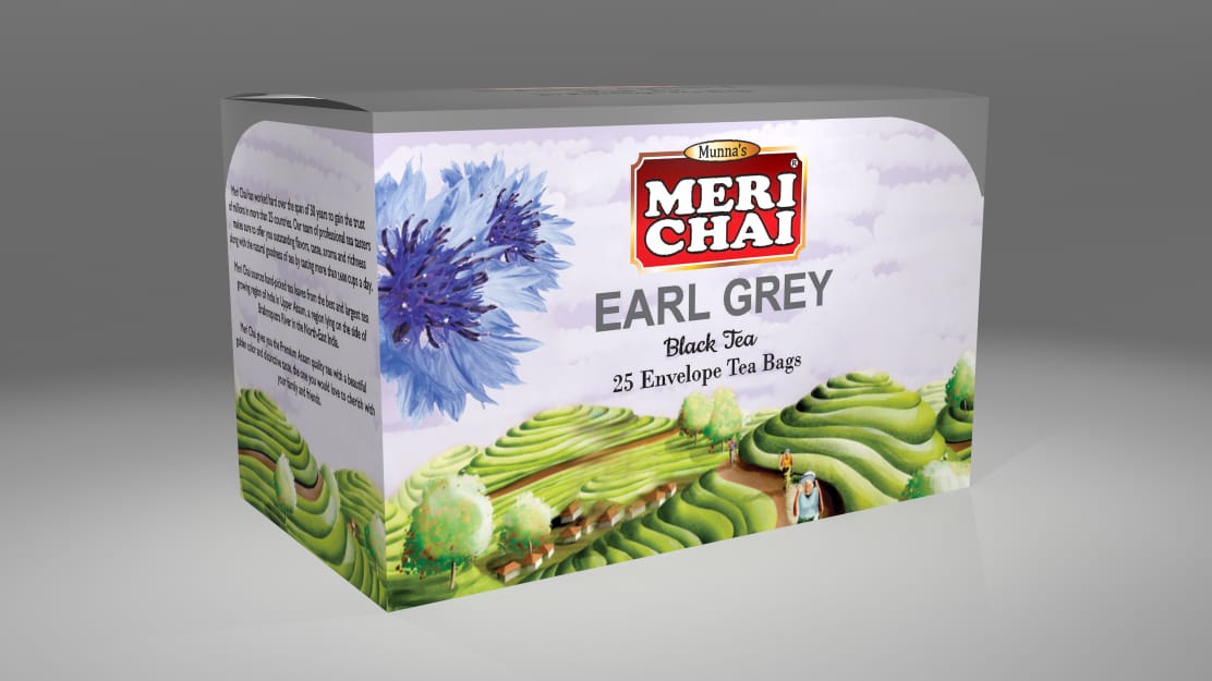 Meri Chai Earl Grey Black Tea Bag