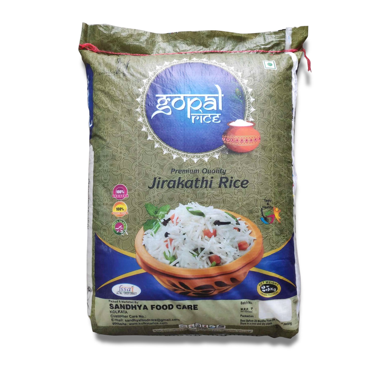 Gopal Premium Quality Jirakathi Rice