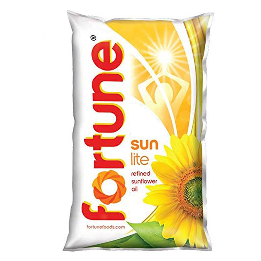 Fortune Refined Sunflower Oil Pouch